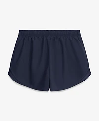 Nike Women's Navy Auburn Tigers Tempo Mid-Rise Dri-fit Shorts