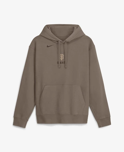 Nike Men's Brown San Francisco Giants Fashion Club Pullover Hoodie