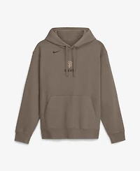 Nike Men's Brown San Francisco Giants Fashion Club Pullover Hoodie