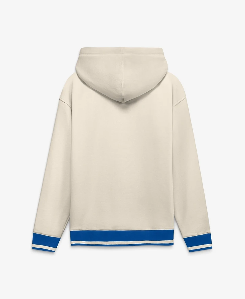 Fanatics Men's Cream New England Patriots Chenille Heavyweight Fleece Hoodie