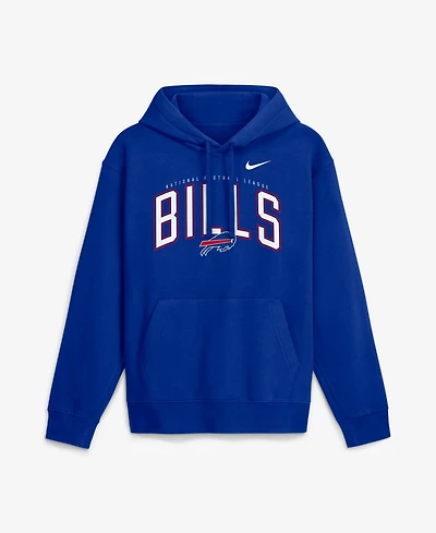 Nike Men's Royal Buffalo Bills Expect Victory Club Fleece Pullover Hoodie