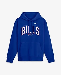 Nike Men's Royal Buffalo Bills Expect Victory Club Fleece Pullover Hoodie