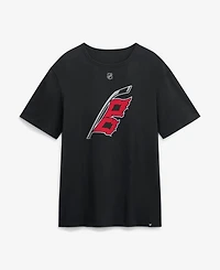 Fanatics Men's Brandon Bussi Black Carolina Hurricanes Authentic Stack Name & Number T-Shirt