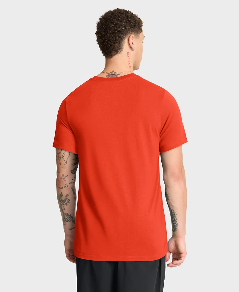 Nike Men's Orange San Francisco Giants Tri-Blend Logo T-Shirt