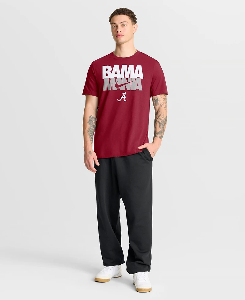 Nike Men's Crimson Alabama Crimson Tide Campus Local Madness T-Shirt
