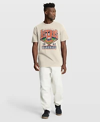 Fanatics Men's Tan Houston Astros Stadium Slub T-Shirt