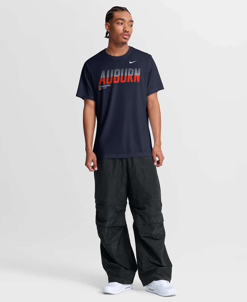 Nike Men's Navy Auburn Tigers Sideline Legend Dri-fit T-Shirt