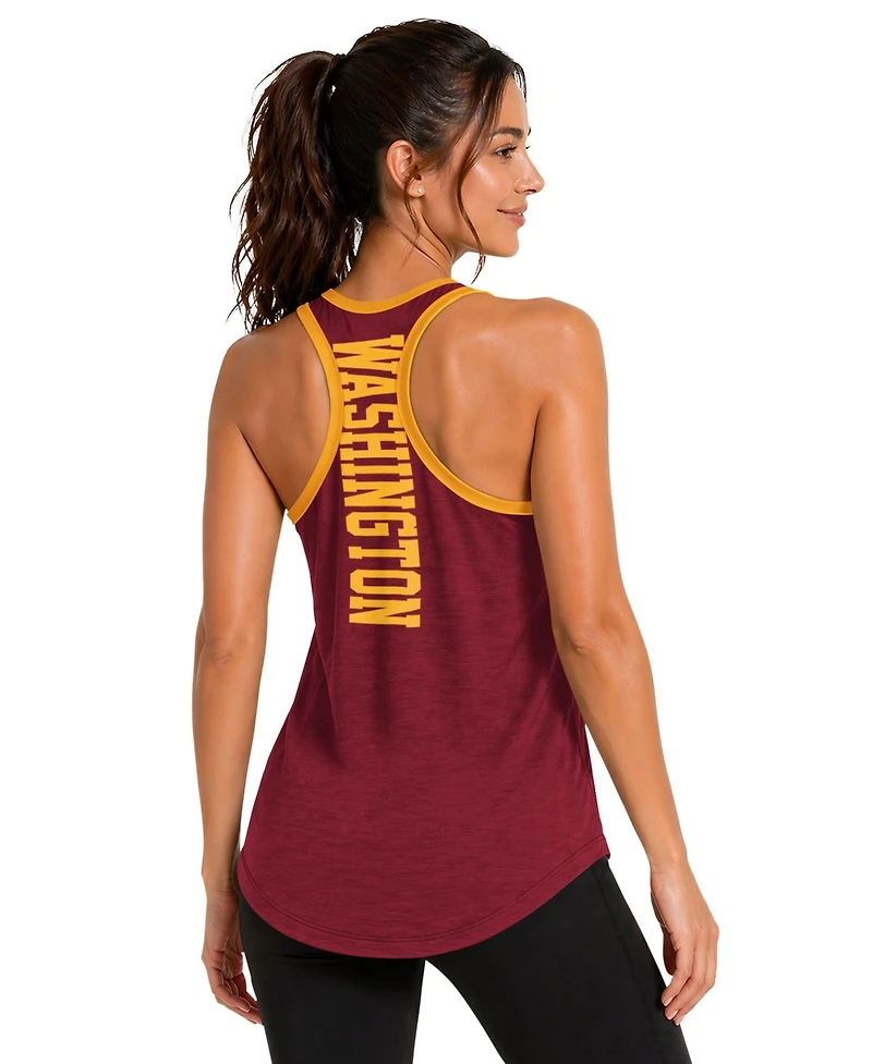 G-iii 4Her by Carl Banks Women's Burgundy Washington Commanders Tater Ii Racerback Tank Top