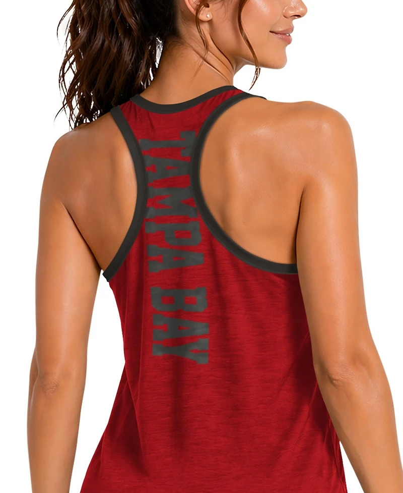 G-iii 4Her by Carl Banks Women's Red Tampa Bay Buccaneers Tater Ii Racerback Tank Top