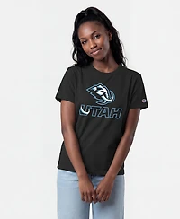 Champion Women's Black Utah Mammoth Wordmark Lockup T-Shirt