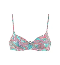 Lascana Women's Ring Detail Underwire Bikini Swimsuit Top Bra Sizing