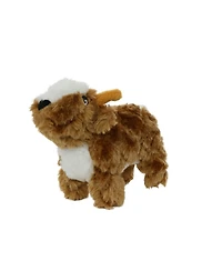 Mighty Jr Farm Goat 2 Pack, Durable Plush Squeaky Dog Toy