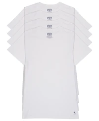 Original Penguin Men's Cotton Crewneck T-Shirt, 4-Pack