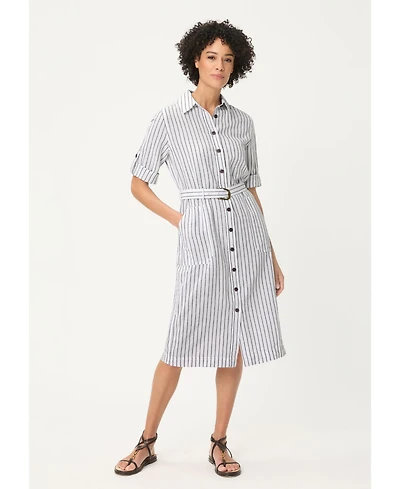 Olsen Women's Stripe Shirt Dress