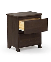 Plank+Beam Modern Farmhouse 2 Drawer Dresser Solid Wood