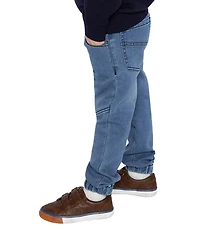 Deux par Toddler Boys (2T-5T) French Terry Denim Jogger Pants
