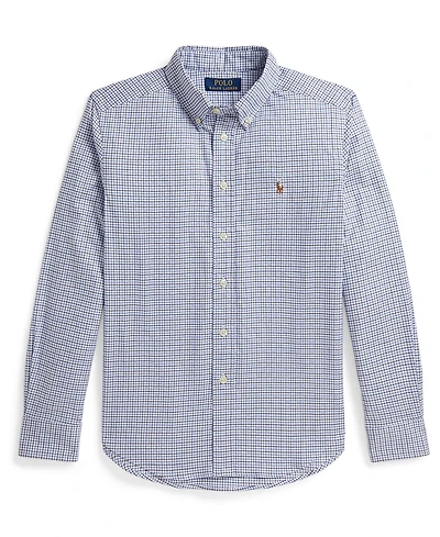Polo Ralph Lauren Boys' 8-20 Checked Performance Oxford Shirt