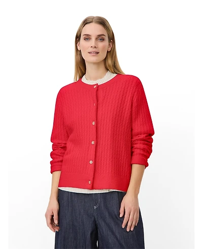 Masai Copenhagen Women's MaLeryntha Cable-Knit Button-Front Cardigan