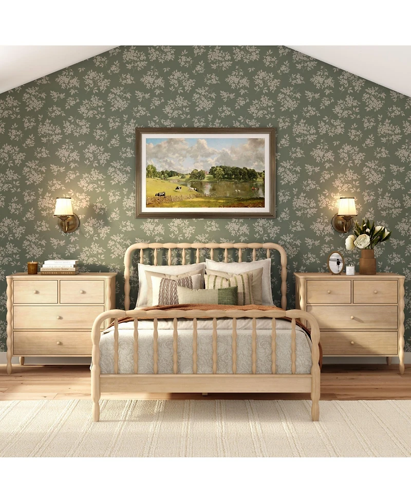 Plank+Beam Jenny Lind 2 over Drawer Dresser