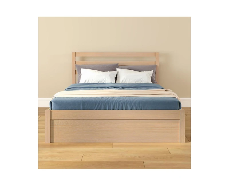 Grain & Grove Bear Full Single Bed With Trundle