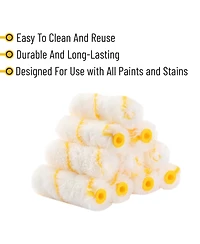 Xdovet Paint Roller with Covers Wall Tool