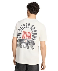 adidas Men's Mercedes F1 Silver Arrows Graphic T-Shirt