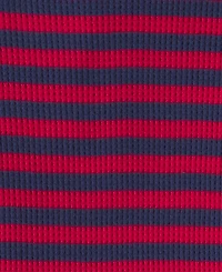 Osh Kosh Baby Boys' Long-Sleeve Striped Thermal Top and Twill Jumper, 2-Piece Set
