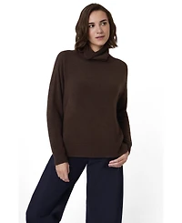 Celtic & Co. Women's Slouchy Roll Neck Jumper
