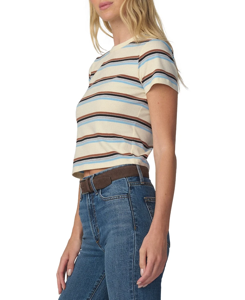 Joe's Jeans Women's Crewneck Pull-On Baby T-Shirt