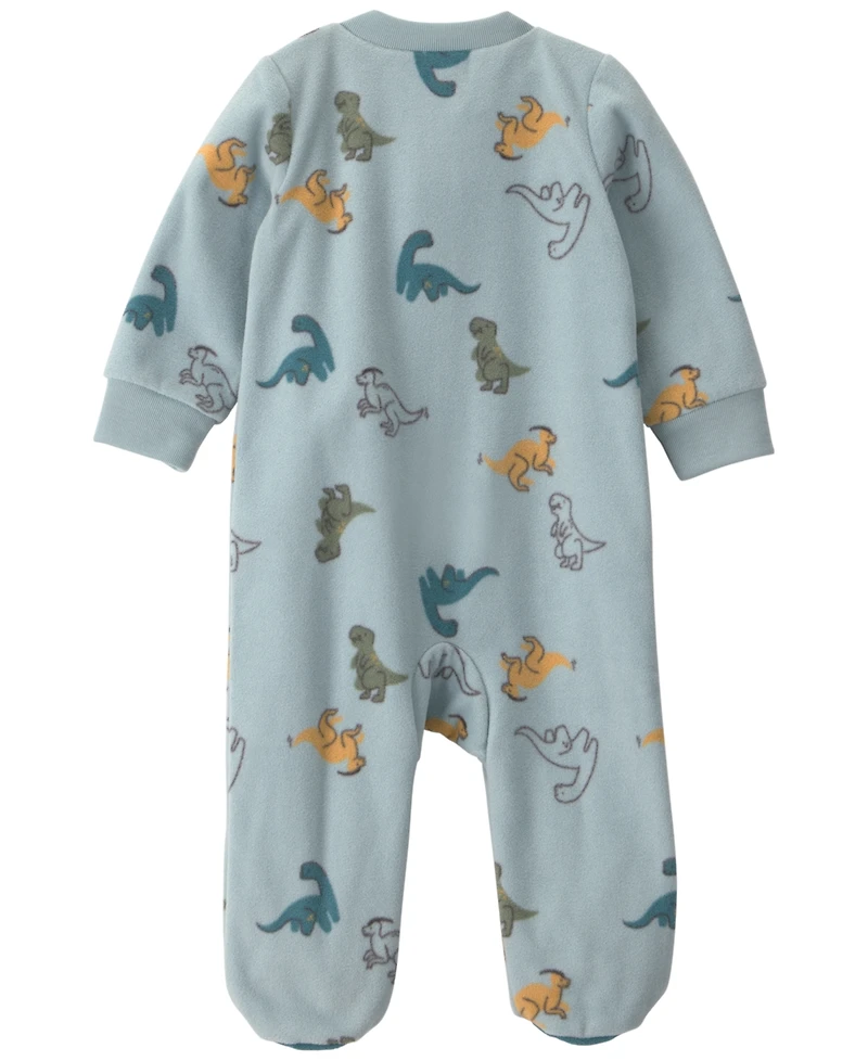 Carter's Baby Boys' Fleece Dinosaur 2-Way Zip Sleep & Play