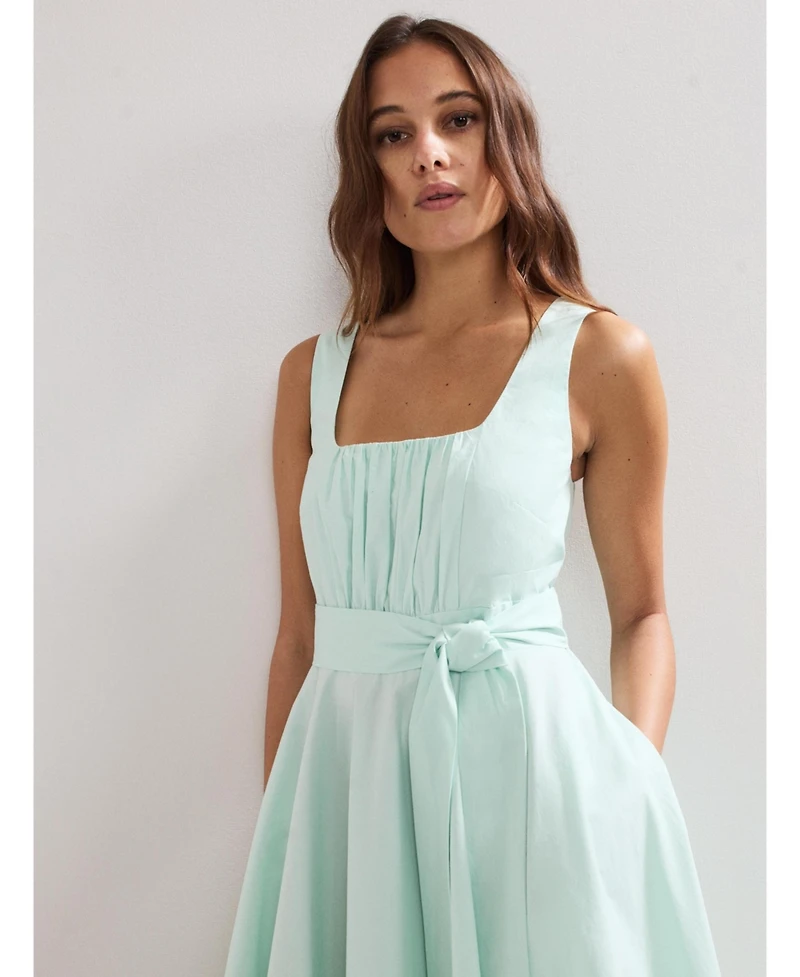 Phase Eight Women's Melinda Cotton Tie Midi Dress
