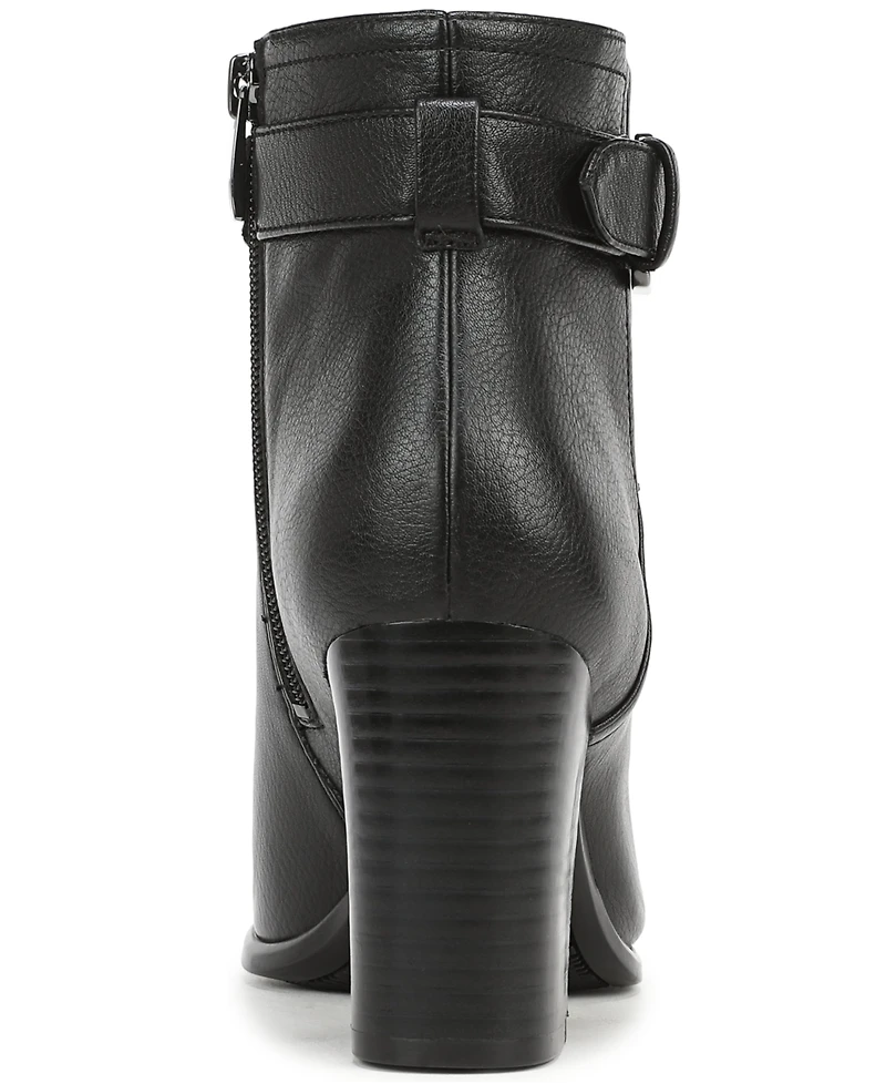 Naturalizer Women's Solana Block Heel Zipper Short Booties