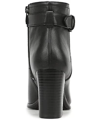 Naturalizer Women's Solana Block Heel Zipper Short Booties