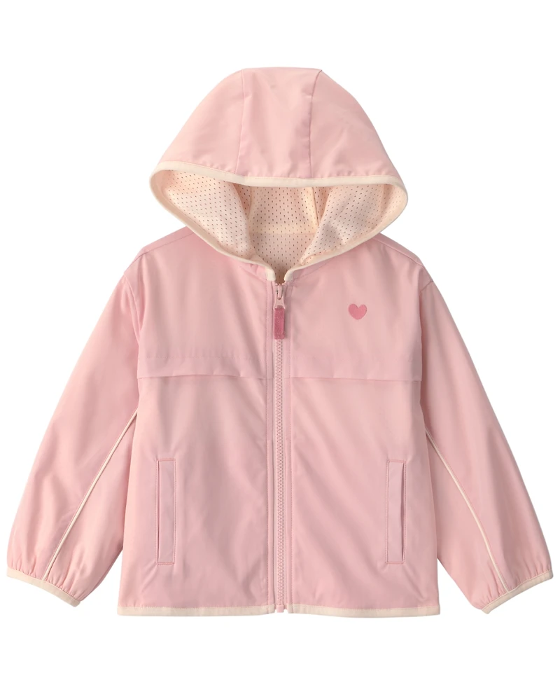 Carter's Toddler Girls' 2T-5T Heart Zip-Up Hooded Jacket