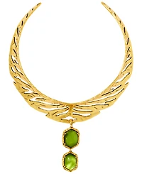 Kendra Scott Imitation Pearl Tiger Striped Daphne Statement Necklace