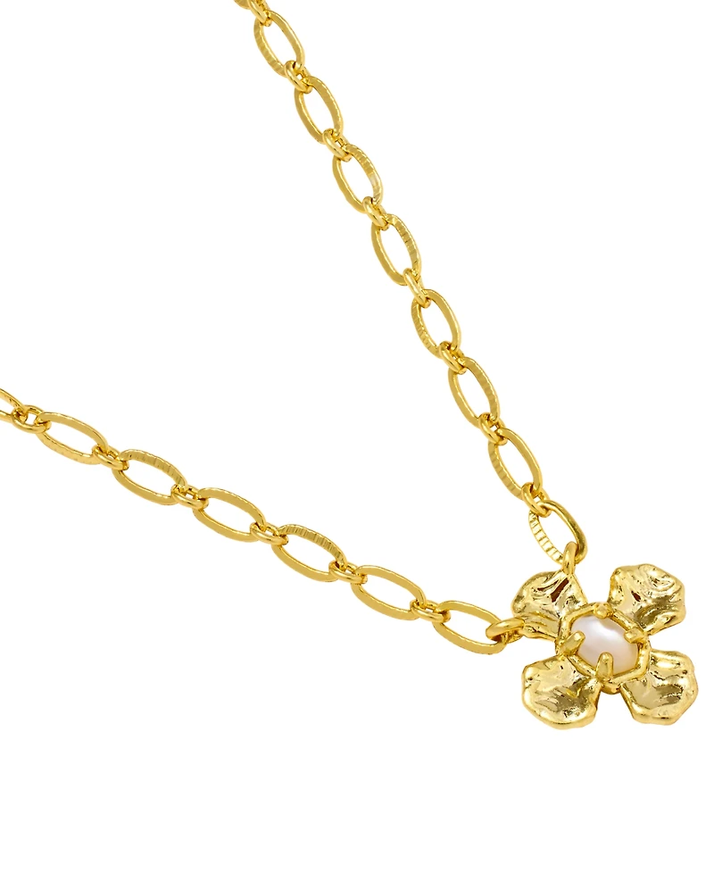 Kendra Scott Imitation Pearl Leanne Short Pendant Necklace