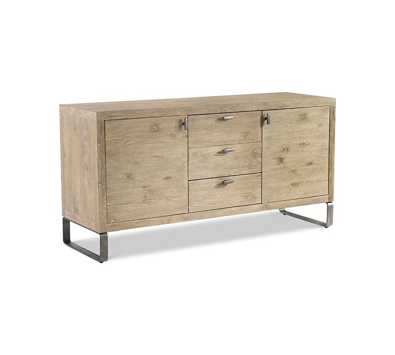 Bernhardt Tribeca 64" Wood & Steel Buffet