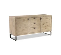 Bernhardt Tribeca 64" Wood & Steel Buffet