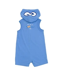 Sesame Street Baby Boys' ( 0-3 to 24 M ) Cosplay Sleeveless Hooded Romper