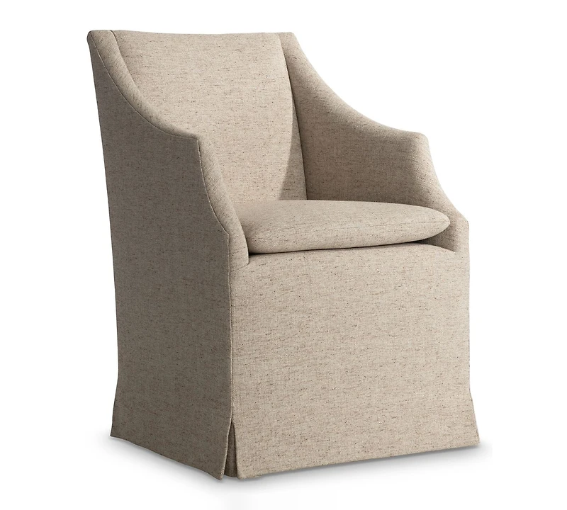 Bernhardt Tribeca 7-Piece Rectangle Dining Set (Table & 6 Upholstered Arm Chairs)