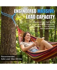 Piscifun Heavy Duty Tree Swing Straps Hanging Kit With Stainless Steel Carabiner Adjustable For Outdoor Use