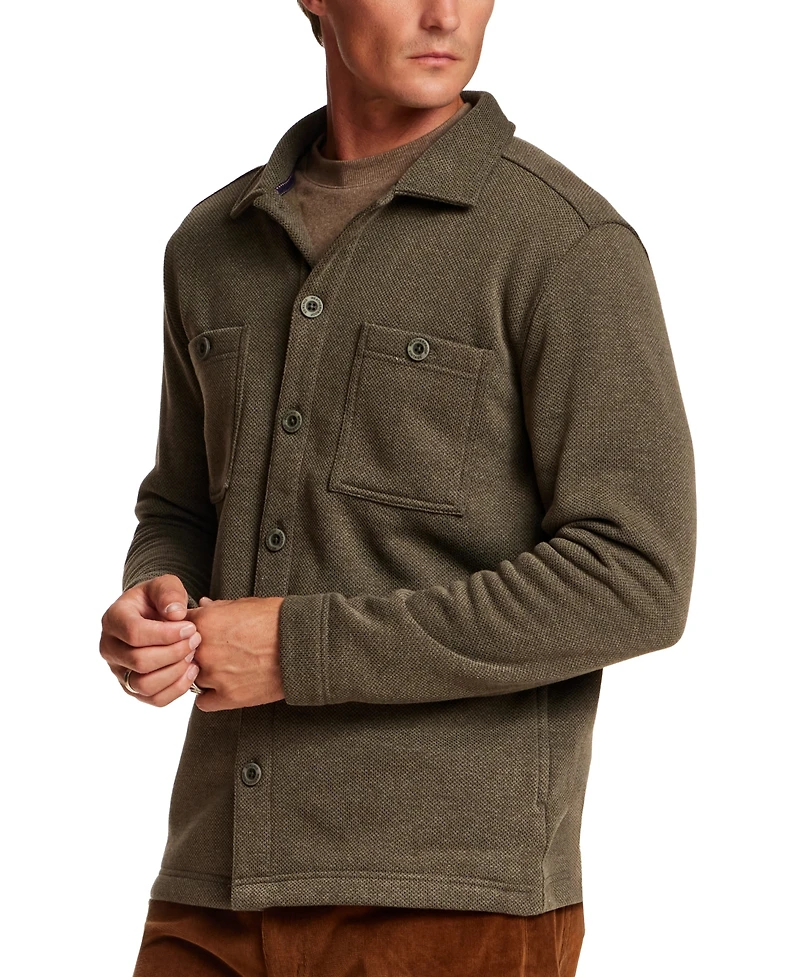 Weatherproof Vintage Men's Pebble Fleece Shirt Jacket