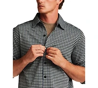 Weatherproof Vintage Men's Knit Check Long-Sleeve Shirt