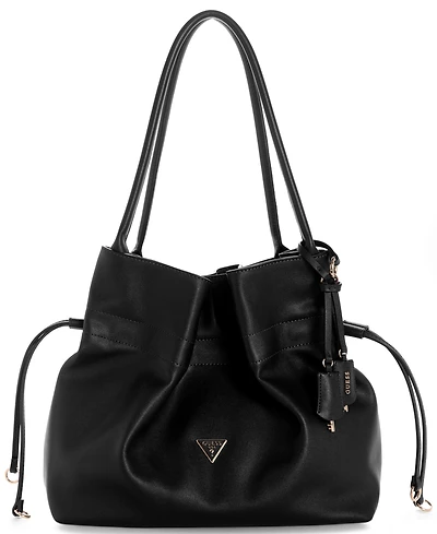 Guess Karima Medium Drawstring Tote Handbag