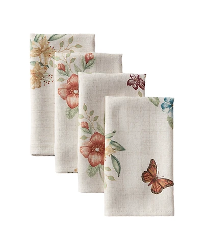 Lenox Butterfly Meadow Fall Napkins, Set of 4