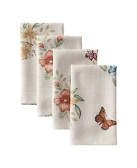 Lenox Butterfly Meadow Fall Napkins, Set of 4