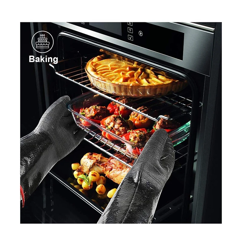 Xdovet Heat Resistant Bbq Gloves Waterproof Neoprene Coating