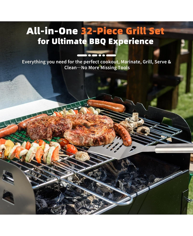 Xdovet Stainless Steel Bbq Grill Accessories Set