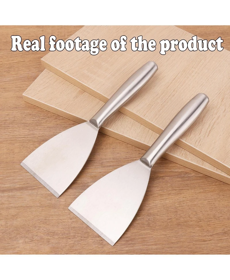 Xdovet Putty Scraper Stainless Steel Wallpaper Removal Tool
