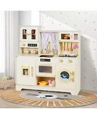 Hongge Clicking Knobs 14-Piece Play Kitchen, Ages 3+